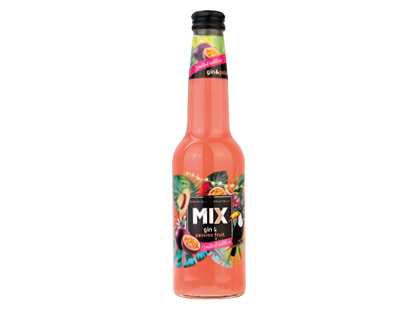 Alkoholinis džino ir pasiflorų skonio kokteilis MIX